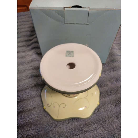 PartyLite Garden Lites Taper Ball Candle Holder Ceramic P8094 Home Decor - Picture 6 of 7